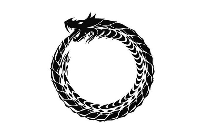 An image depicting Ouroboros.