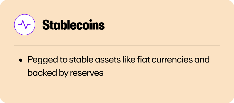 A definition of stablecoin tokens