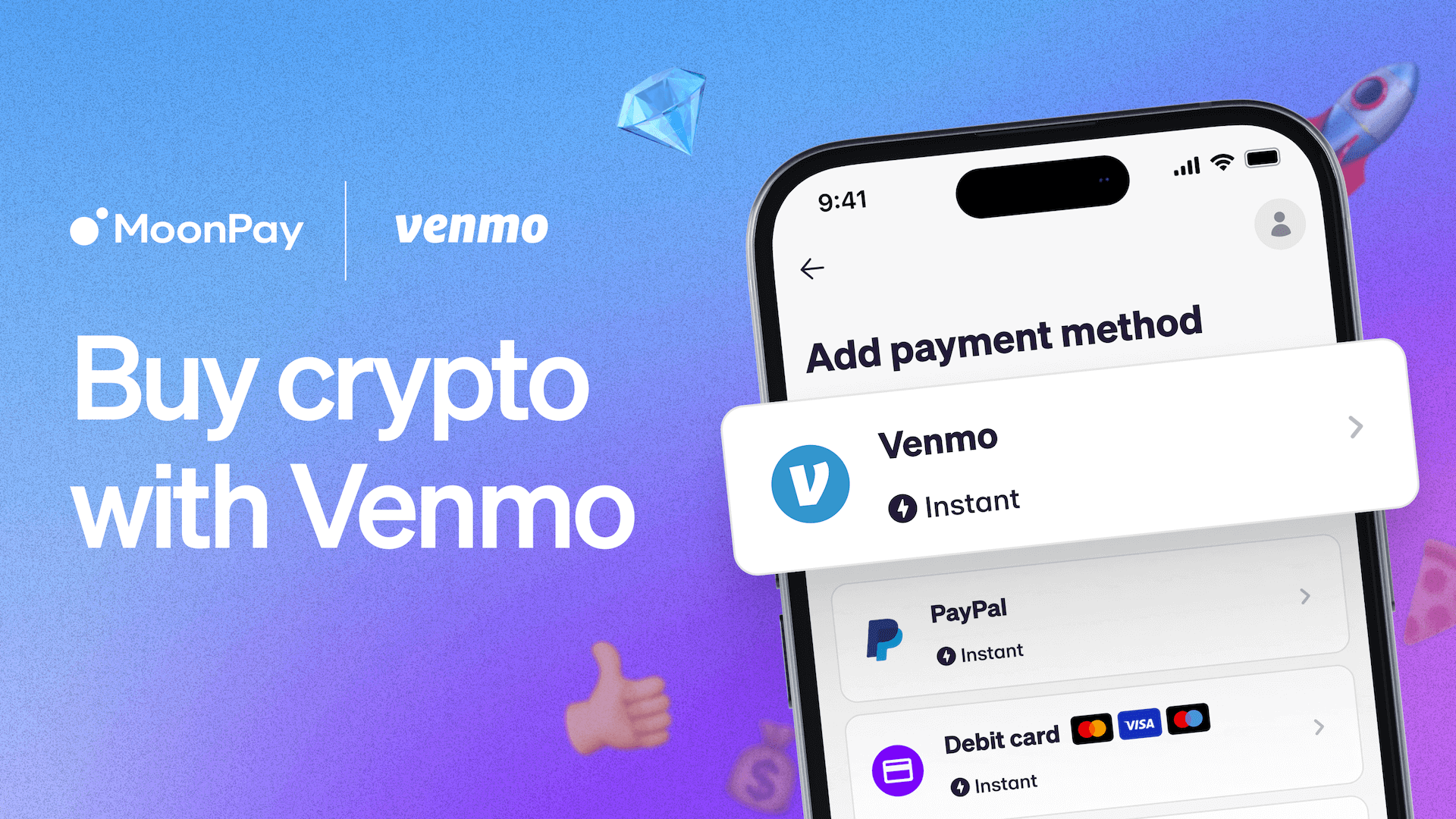 MoonPay x Venmo