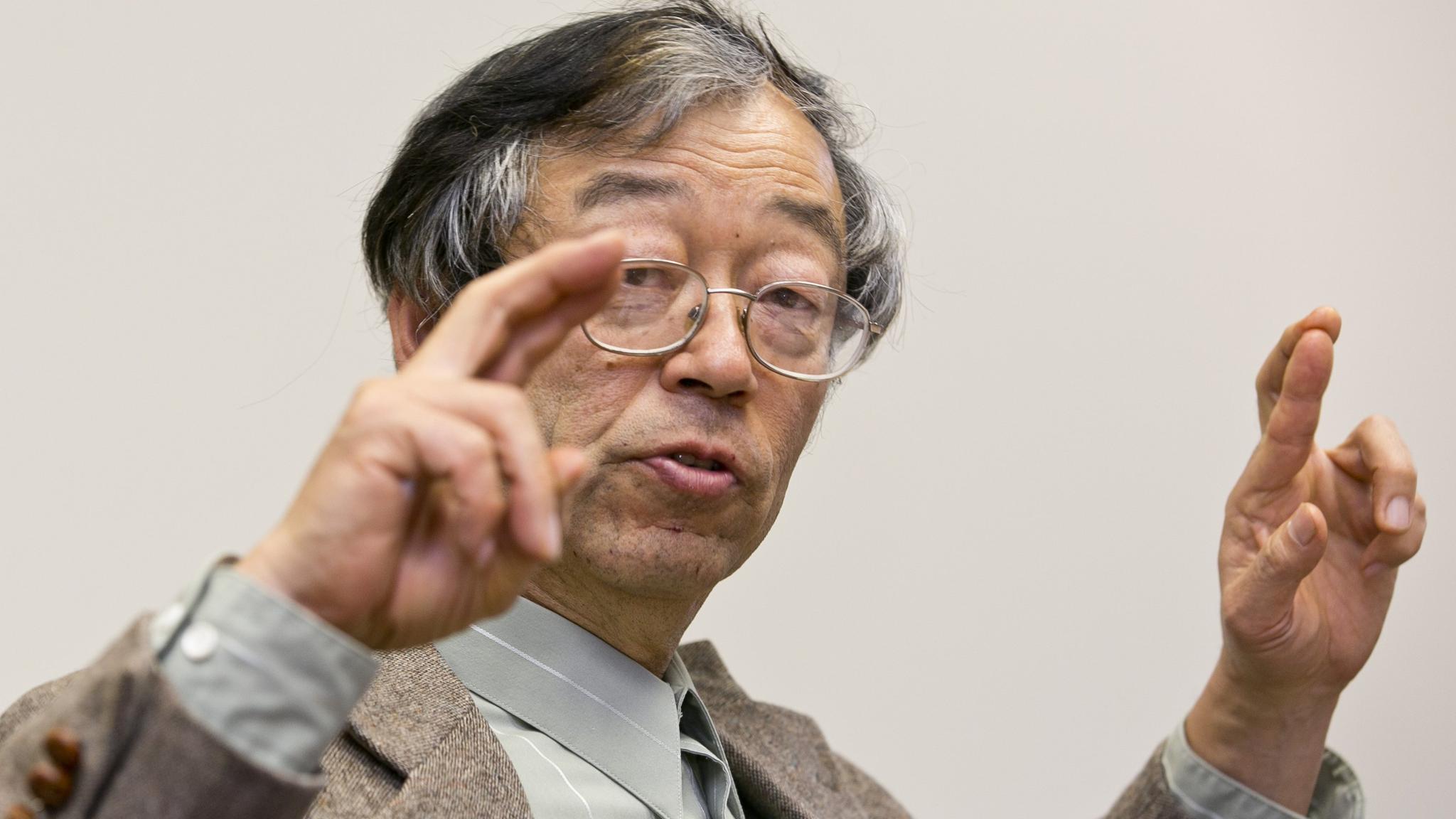 An image of Japanese-American Dorian Satoshi Nakamoto.