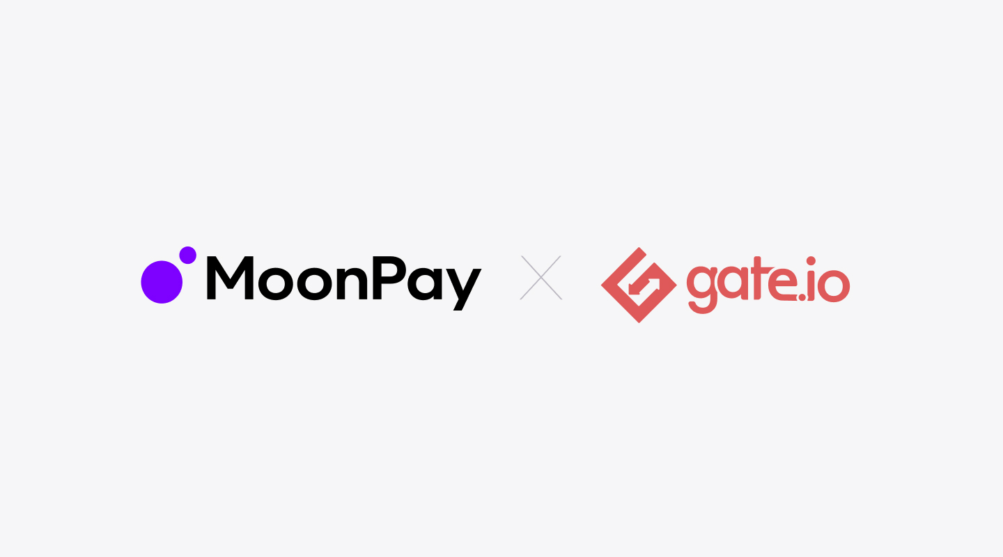 Gate.io adds fiat on-ramp integration via MoonPay - MoonPay
