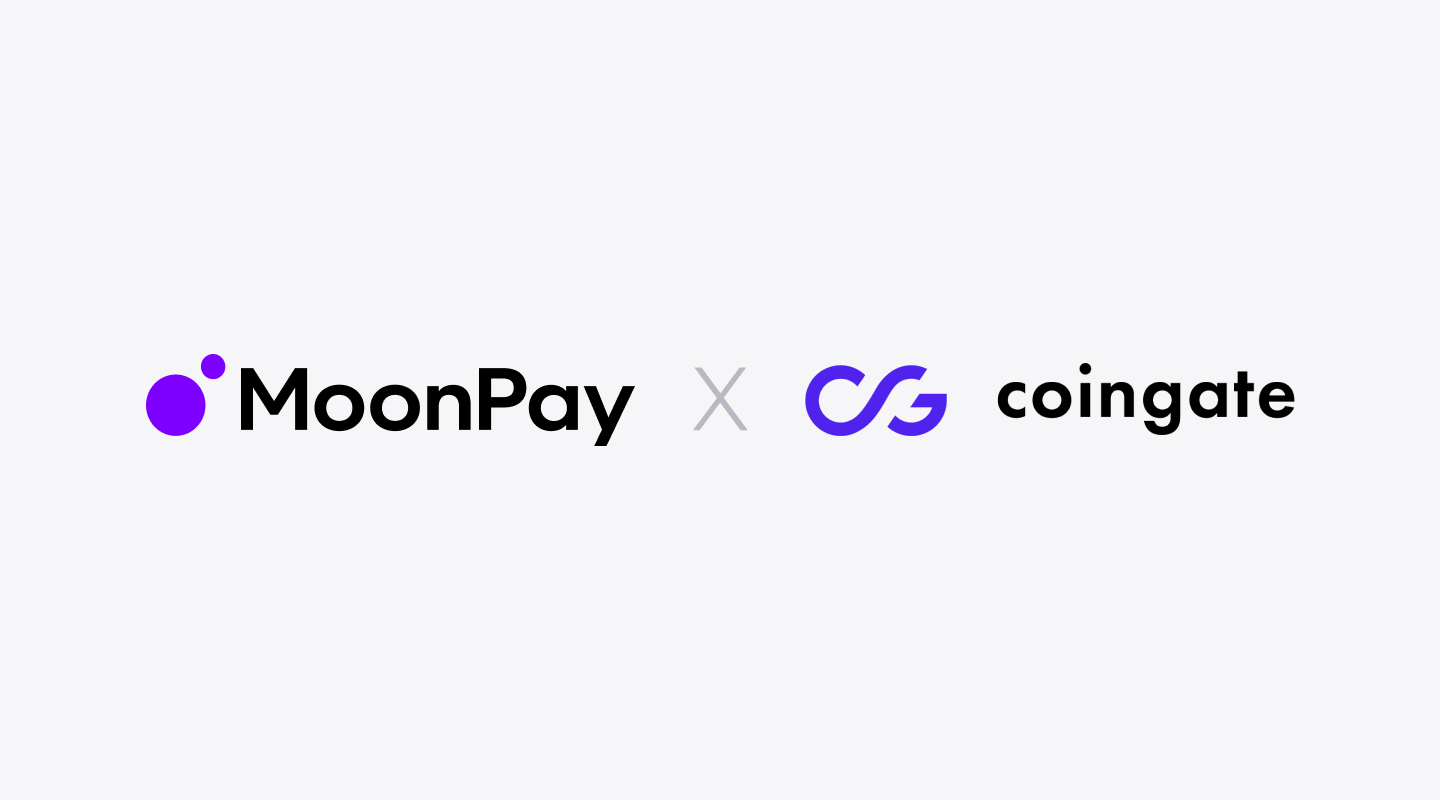 MoonPay partners with CoinGate - MoonPay